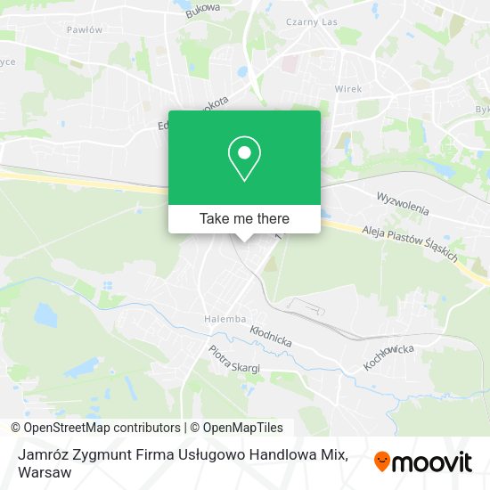 Jamróz Zygmunt Firma Usługowo Handlowa Mix map