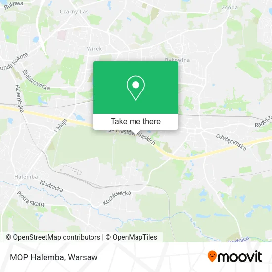 Карта MOP Halemba