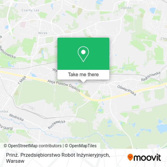 Prinż. Przedsiębiorstwo Robót Inżynieryjnych map