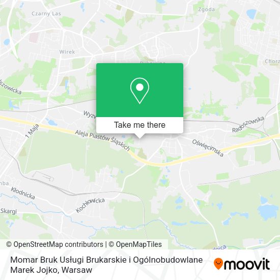 Momar Bruk Usługi Brukarskie i Ogólnobudowlane Marek Jojko map