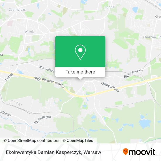 Ekoinwentyka Damian Kasperczyk map