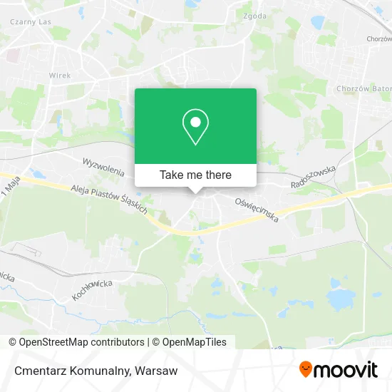 Карта Cmentarz Komunalny