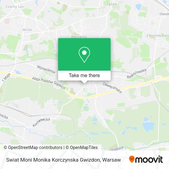 Swiat Moni Monika Korczynska Gwizdon map