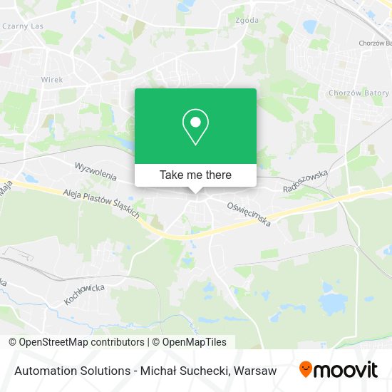Automation Solutions - Michał Suchecki map