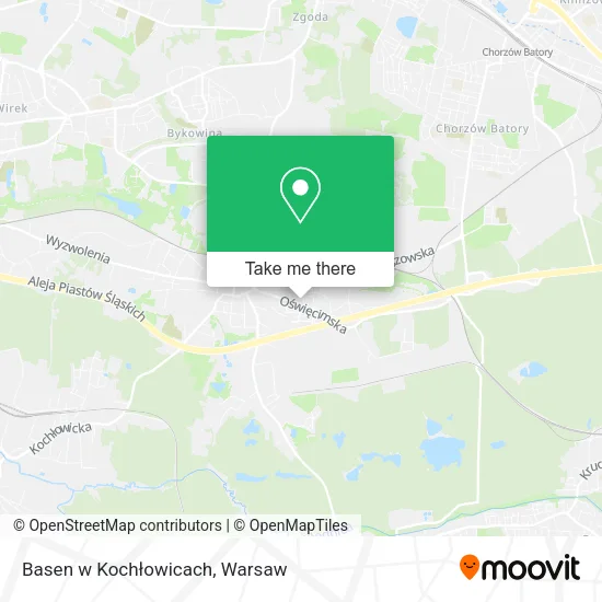 Карта Basen w Kochłowicach