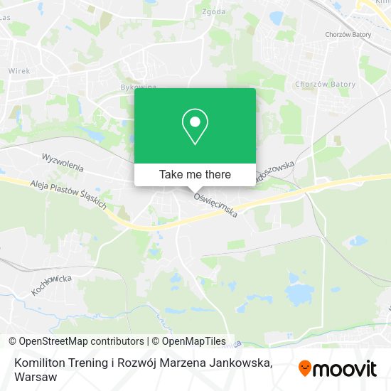 Komiliton Trening i Rozwój Marzena Jankowska map