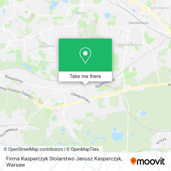 Firma Kasperczyk Stolarstwo Janusz Kasperczyk map