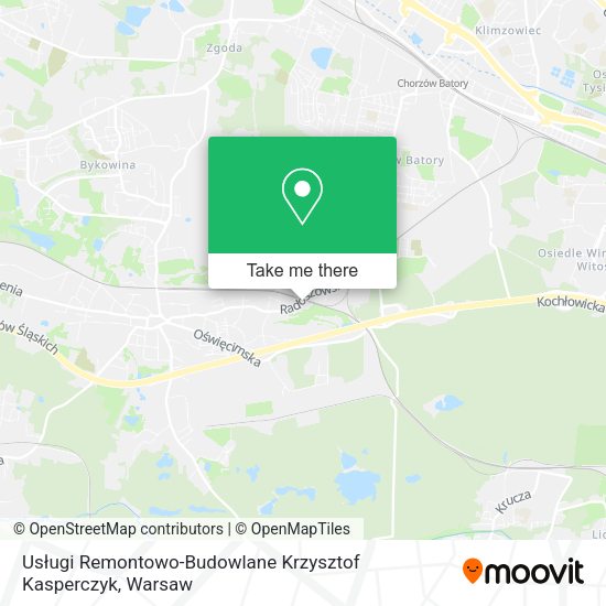 Usługi Remontowo-Budowlane Krzysztof Kasperczyk map