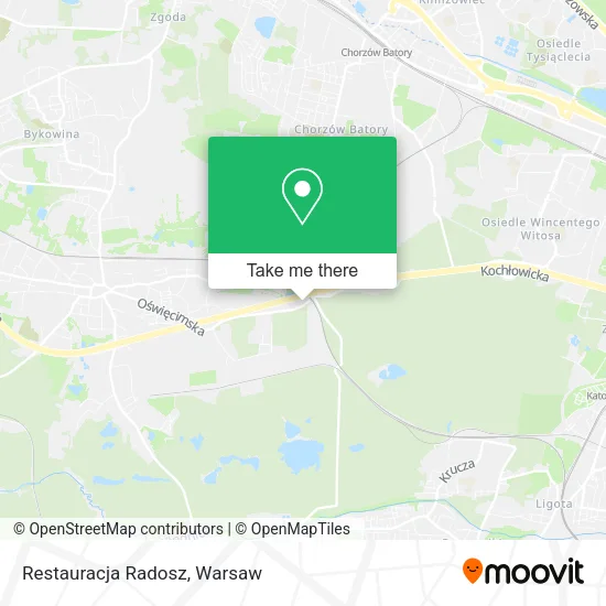 Карта Restauracja Radosz