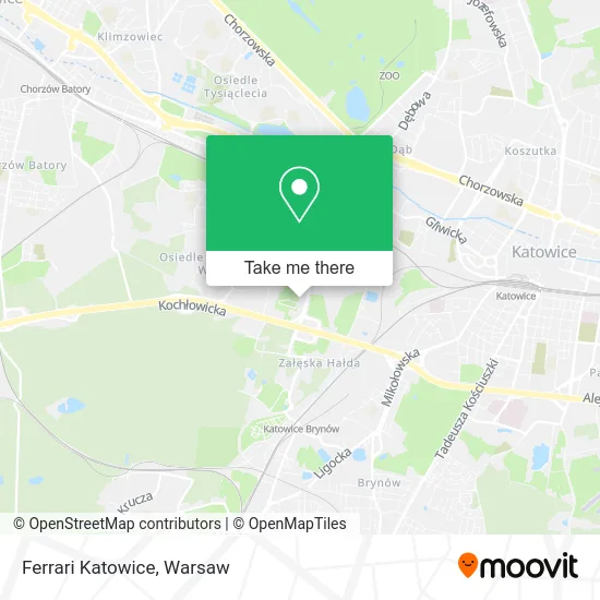 Карта Ferrari Katowice