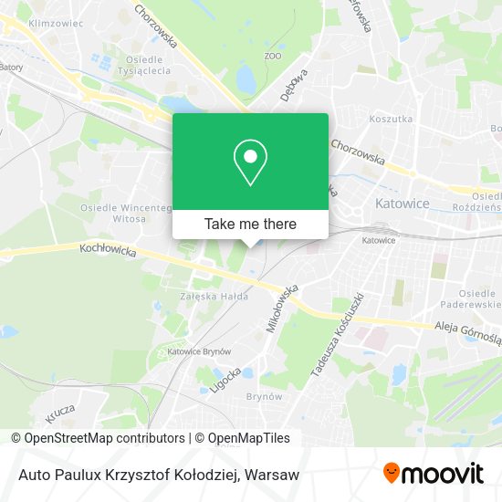 Карта Auto Paulux Krzysztof Kołodziej