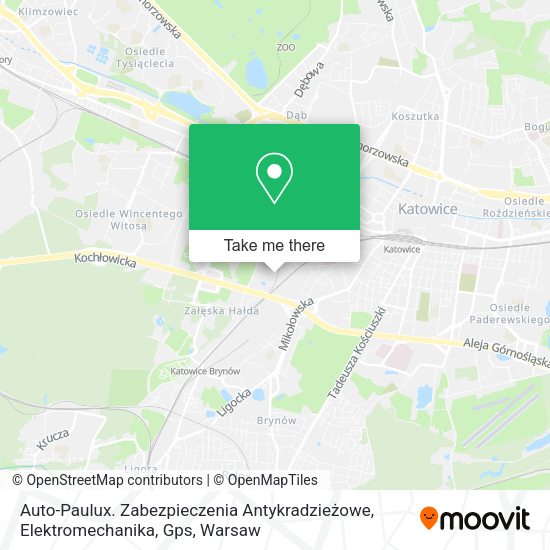 Карта Auto-Paulux. Zabezpieczenia Antykradzieżowe, Elektromechanika, Gps