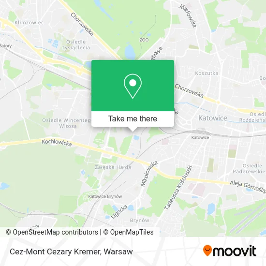 Cez-Mont Cezary Kremer map