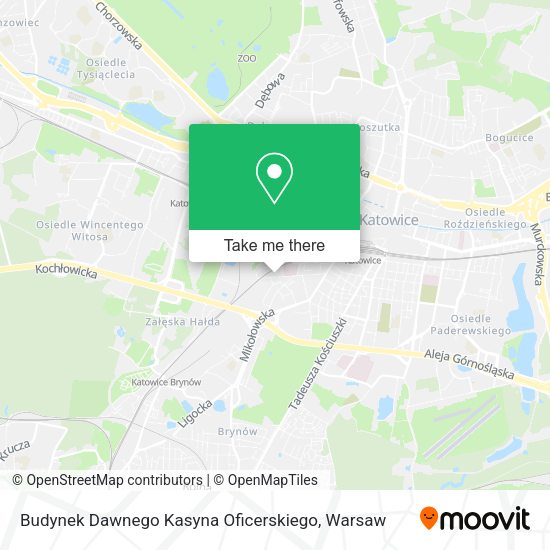 Budynek Dawnego Kasyna Oficerskiego map