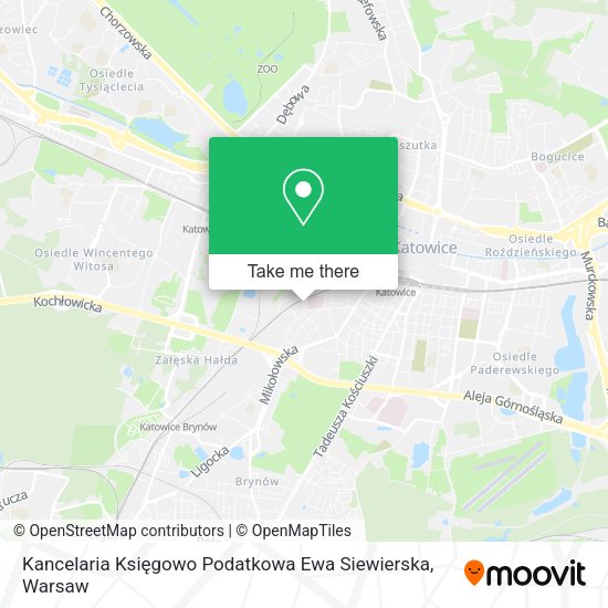 Kancelaria Księgowo Podatkowa Ewa Siewierska map