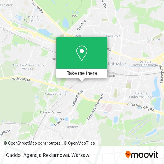 Caddo. Agencja Reklamowa map