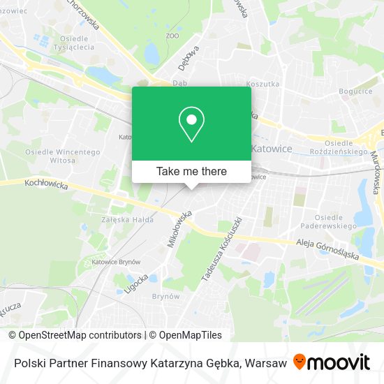 Polski Partner Finansowy Katarzyna Gębka map