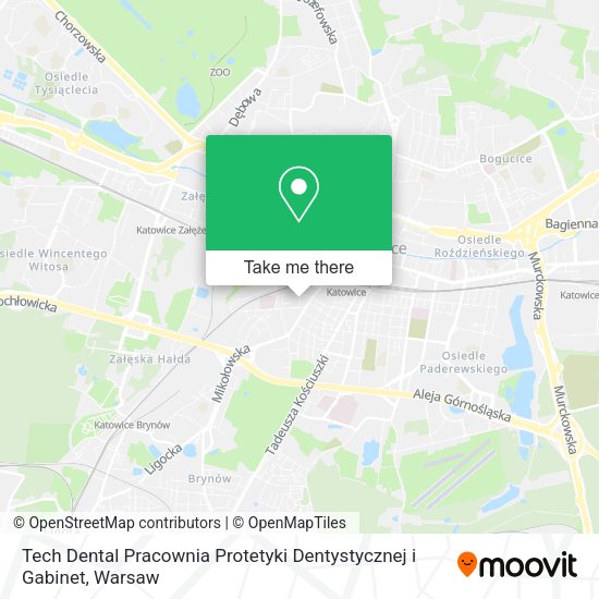 Tech Dental Pracownia Protetyki Dentystycznej i Gabinet map