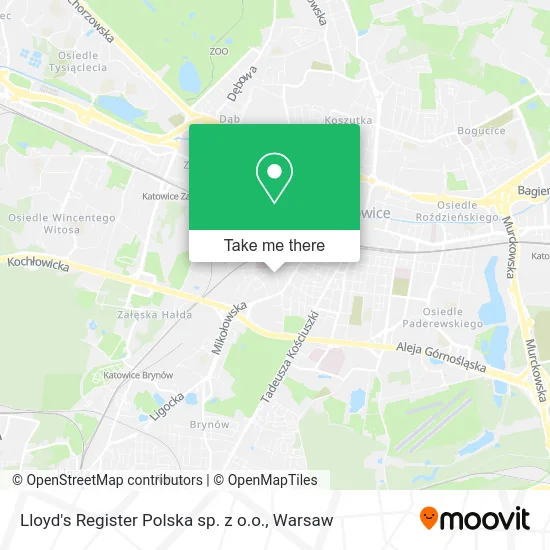 Карта Lloyd's Register Polska sp. z o.o.