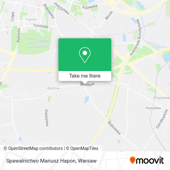 Spawalnictwo Mariusz Hapon map