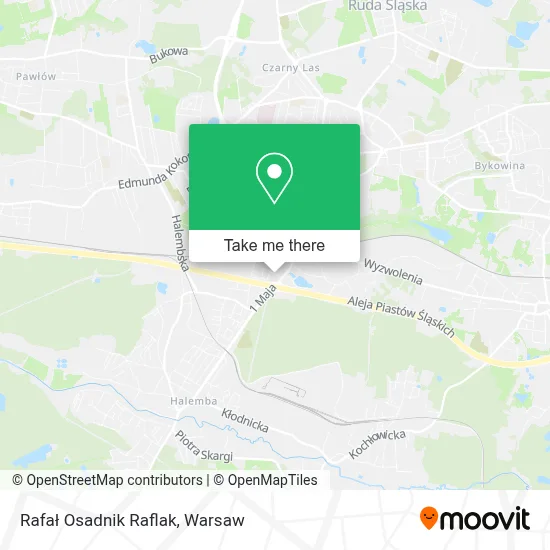 Rafał Osadnik Raflak map