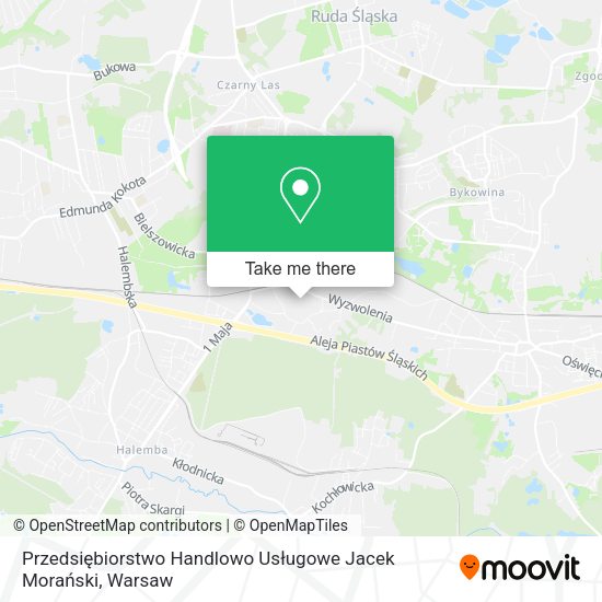 Przedsiębiorstwo Handlowo Usługowe Jacek Morański map