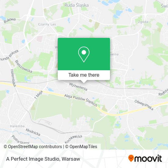 A Perfect Image Studio map