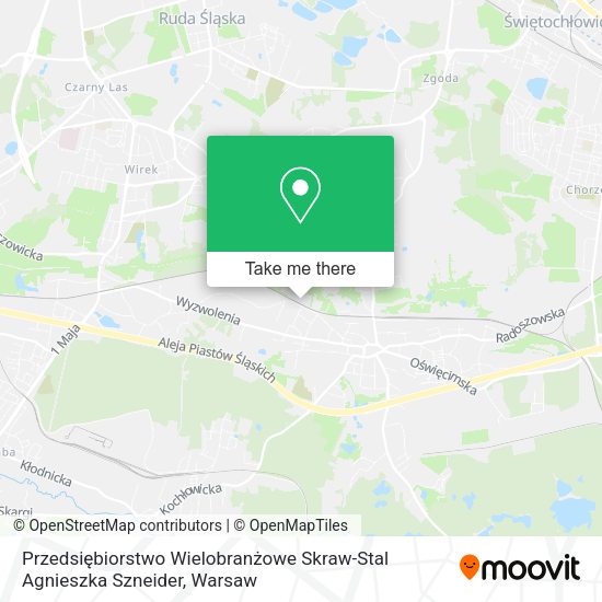 Przedsiębiorstwo Wielobranżowe Skraw-Stal Agnieszka Szneider map