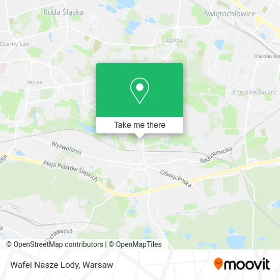 Карта Wafel Nasze Lody