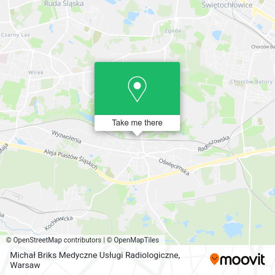 Michał Briks Medyczne Usługi Radiologiczne map