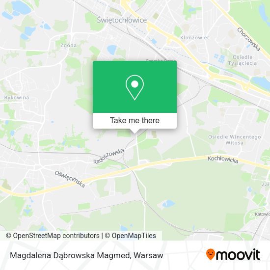 Magdalena Dąbrowska Magmed map