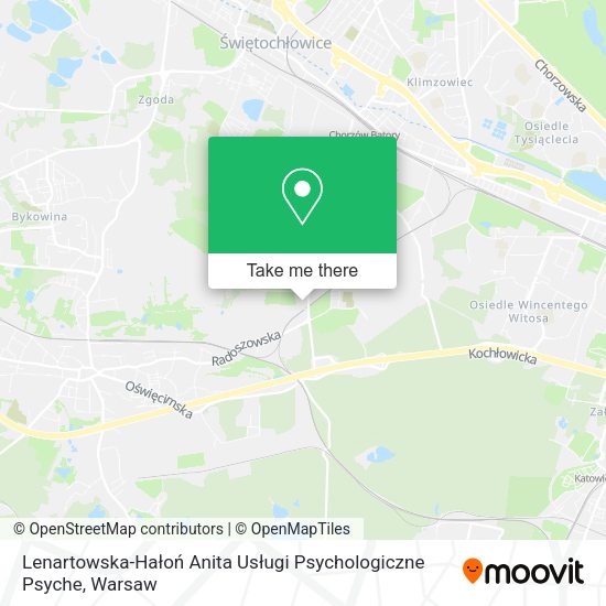 Lenartowska-Hałoń Anita Usługi Psychologiczne Psyche map