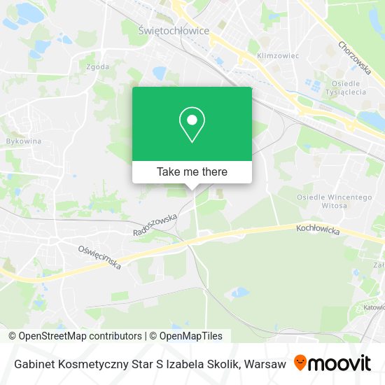 Gabinet Kosmetyczny Star S Izabela Skolik map