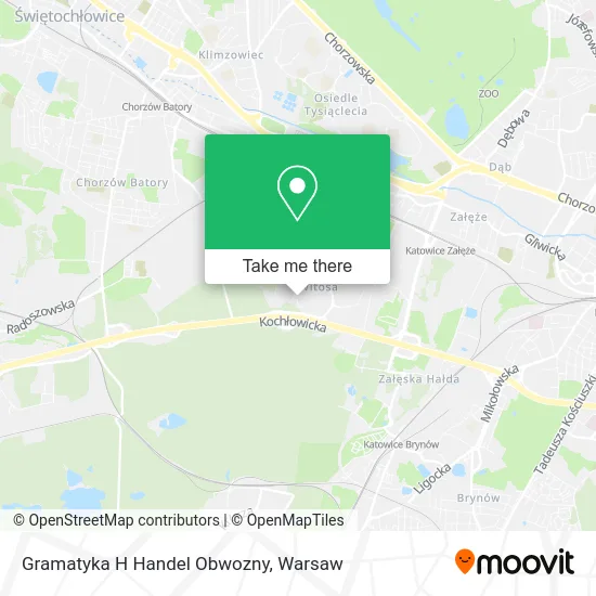 Карта Gramatyka H Handel Obwozny