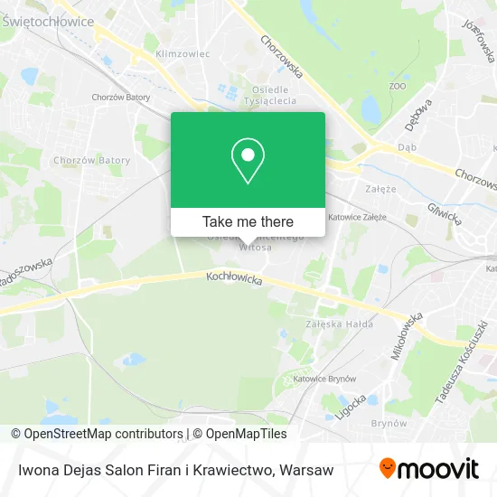 Карта Iwona Dejas Salon Firan i Krawiectwo