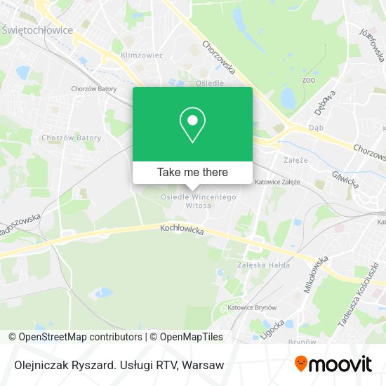 Olejniczak Ryszard. Usługi RTV map