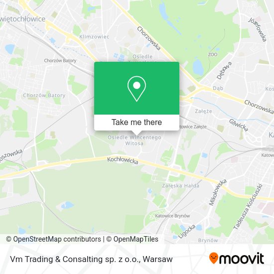 Карта Vm Trading & Consalting sp. z o.o.
