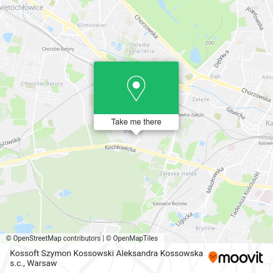 Kossoft Szymon Kossowski Aleksandra Kossowska s.c. map