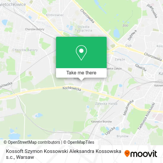 Карта Kossoft Szymon Kossowski Aleksandra Kossowska s.c.