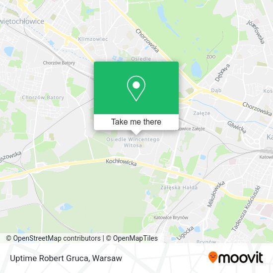 Uptime Robert Gruca map