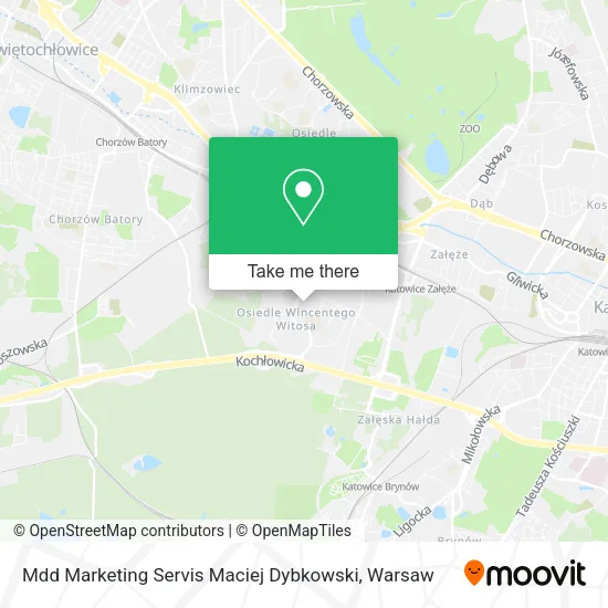 Карта Mdd Marketing Servis Maciej Dybkowski