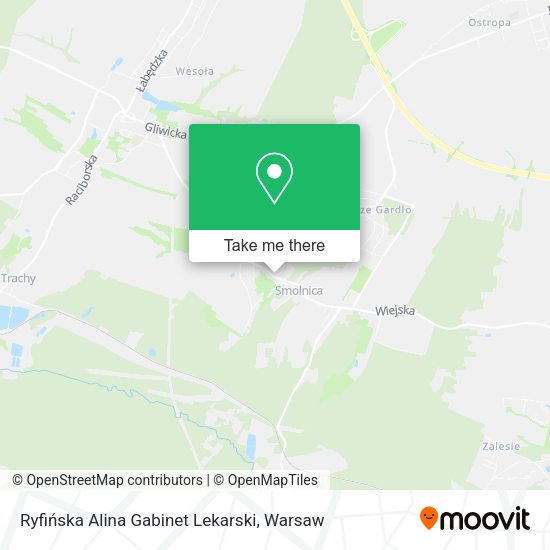 Ryfińska Alina Gabinet Lekarski map