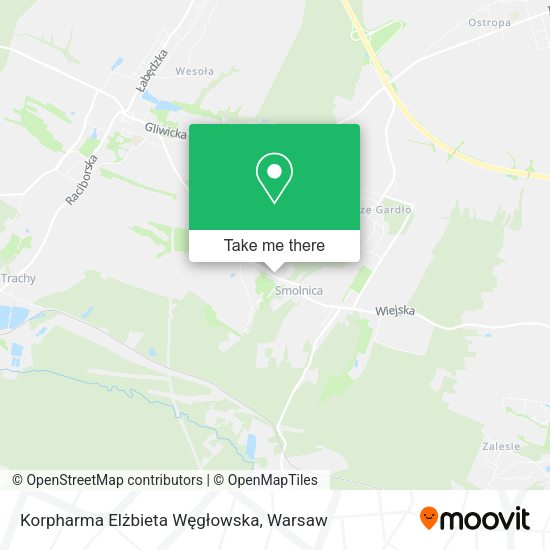 Korpharma Elżbieta Węgłowska map