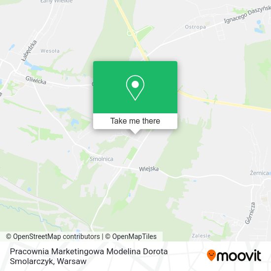 Pracownia Marketingowa Modelina Dorota Smolarczyk map