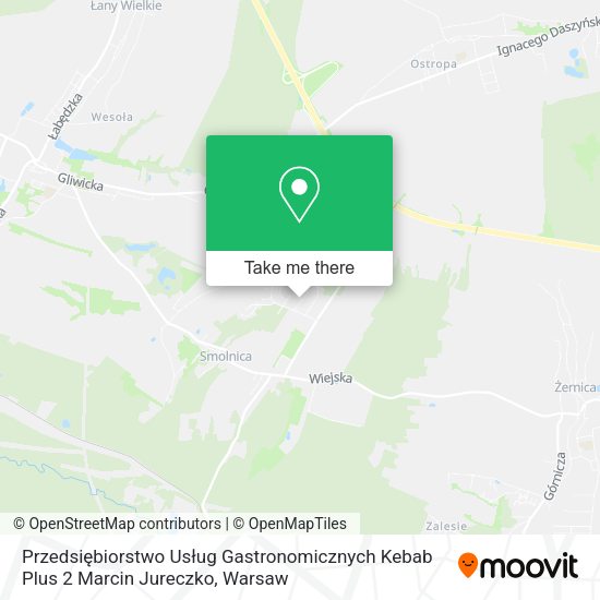 Przedsiębiorstwo Usług Gastronomicznych Kebab Plus 2 Marcin Jureczko map