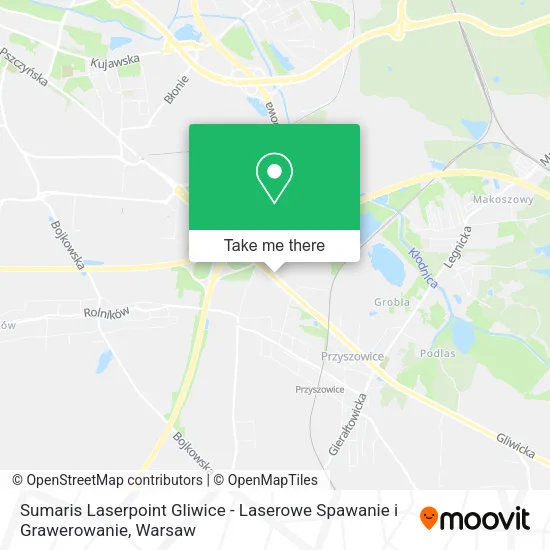 Карта Sumaris Laserpoint Gliwice - Laserowe Spawanie i Grawerowanie