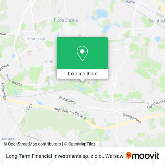 Long-Term Financial Investments sp. z o.o. map