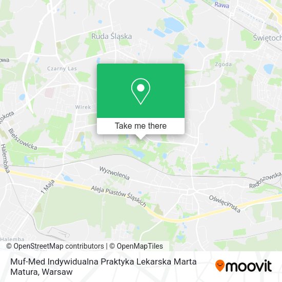 Muf-Med Indywidualna Praktyka Lekarska Marta Matura map