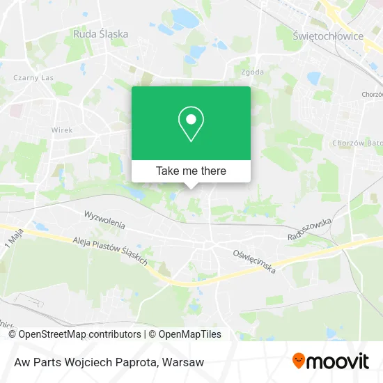 Карта Aw Parts Wojciech Paprota