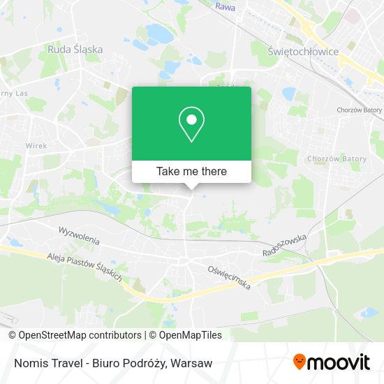 Nomis Travel - Biuro Podróży map